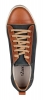 Black leather mens sneaker 